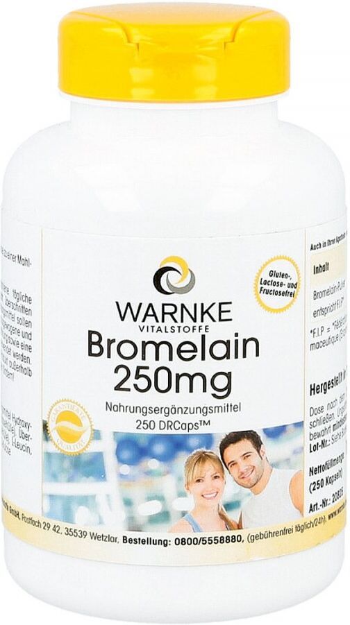 Bromelain 250 mg magensaftresistente Kapseln