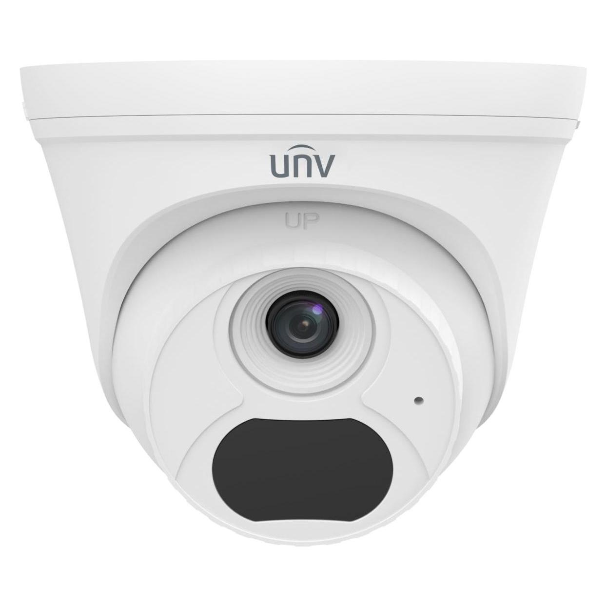 Uniview EasyBasic 4MP-Turm-Dome-Kamera, mit 2,8-mm-Festobjektiv, Mikrofon (AF-ECO) (IPC3614LB-AF28-ECO)