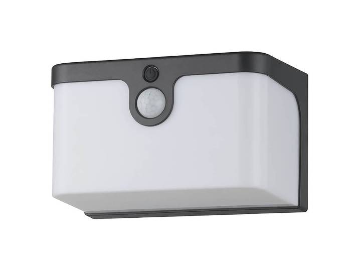 LED-Wandleuchte 15 x 11 x 15cm Schwarz