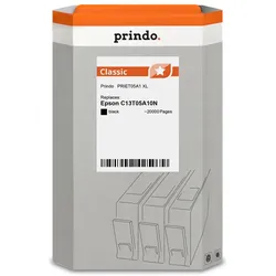Prindo, Druckerpatrone, kompatibel mit Epson T05A1 (BK)