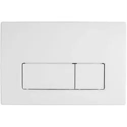 Geberit, Betätigungsplatte, Toilet flush plate Delta 51 white (115.105.11.1)