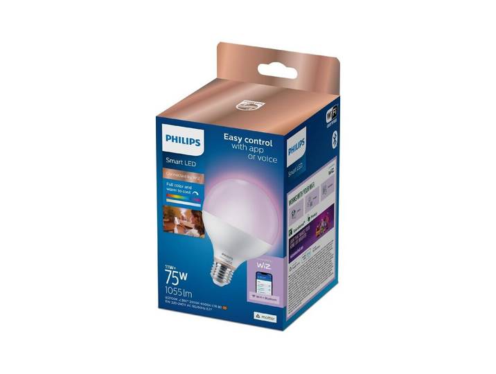 Philips G95 E27 Tunable White & Color 75W Einzelpack