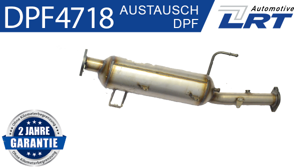 Lrt Ruß-/partikelfilter, Abgasanlage Dpf4718