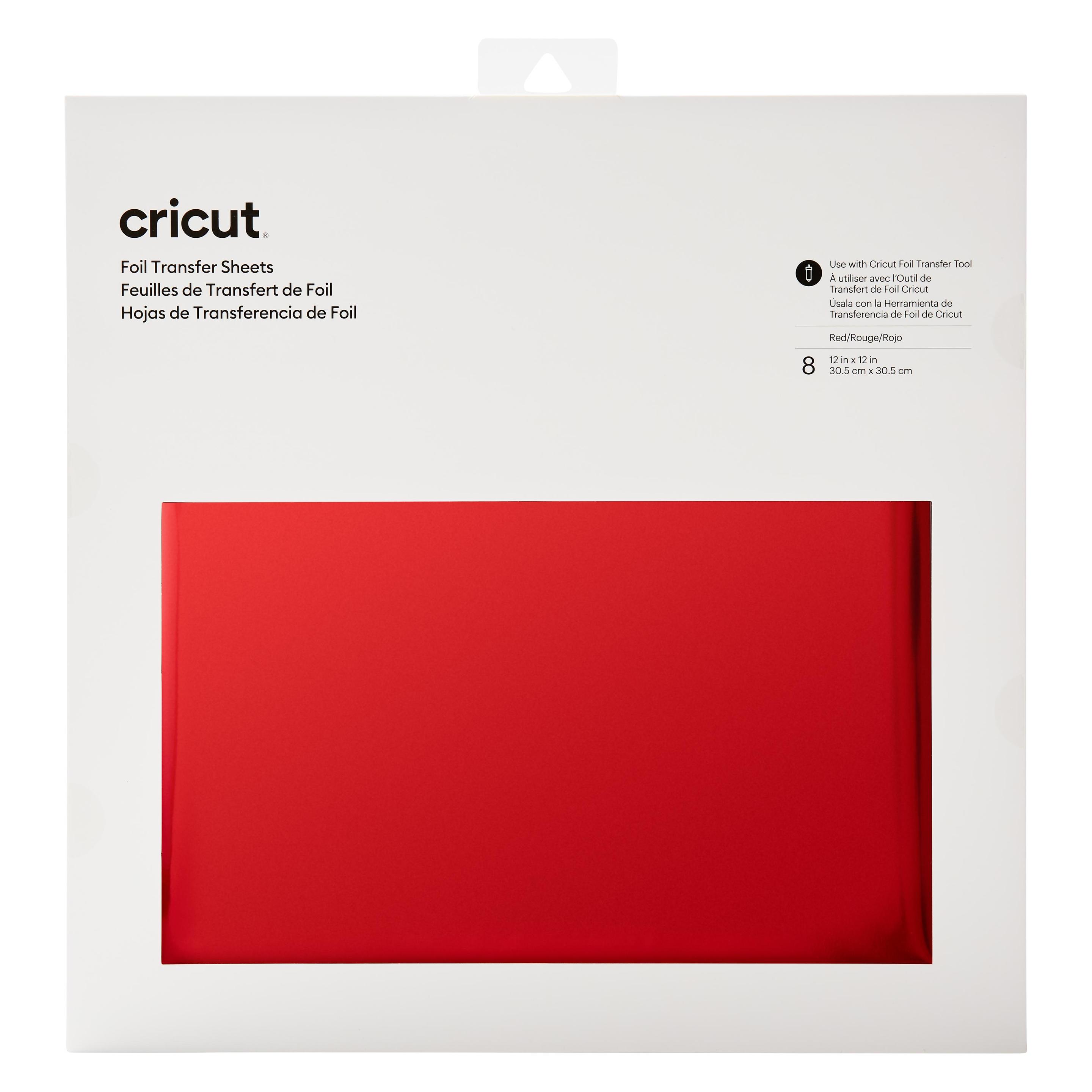 Cricut Transferfolie 30.5 x 30.5 cm Rot (1x) (2008721)