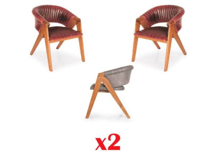 JVmoebel Loungesessel Holzgruppe Esszimmerstühle in eleganter Ausführung, Made in Europa