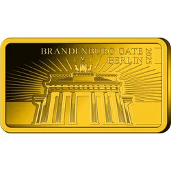 Goldbarren Brandenburger Tor 2025