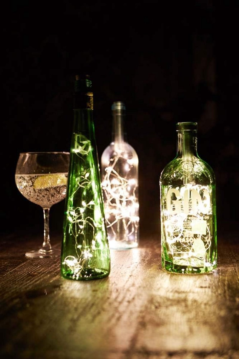 Luxe Lichtgevende Fles Decoratie voor Kerstfeest en Feestverlichting