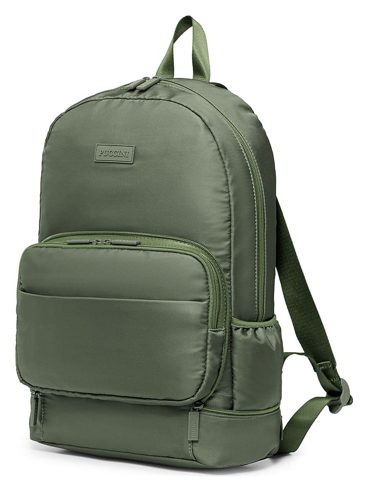 Puccini Rucksack "2in1" in Khaki - (B)29 x (H)42 x (T)16 cm - onesize