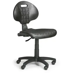 Arbeitsstuhl aus PU-Schaum, Dauerkontakt, für weiche Böden
