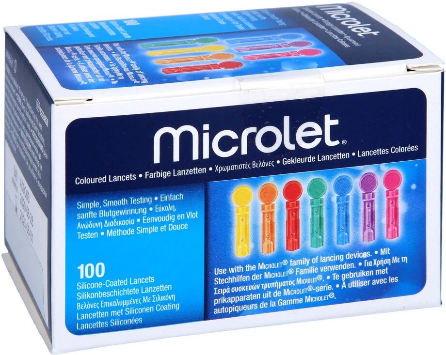 Microlet Lanzetten farbig