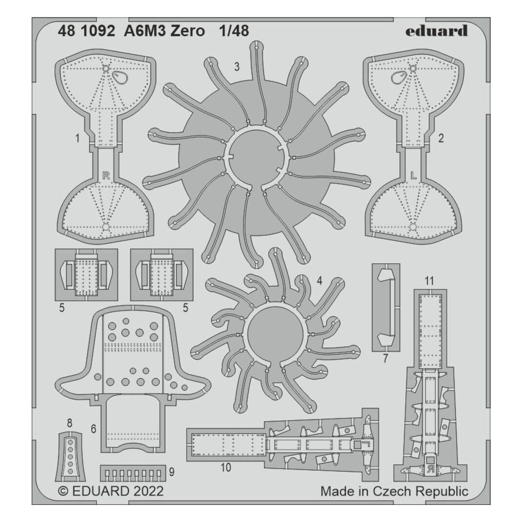 Eduard A6M3 Zero for (481092)
