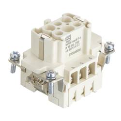 HARTING 09338062703 Steckverbinder Han® E 6 + PE Schrauben 1 St.
