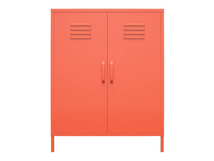 Highboard CACHE Metall 101 x 80 x 40 cm Orange