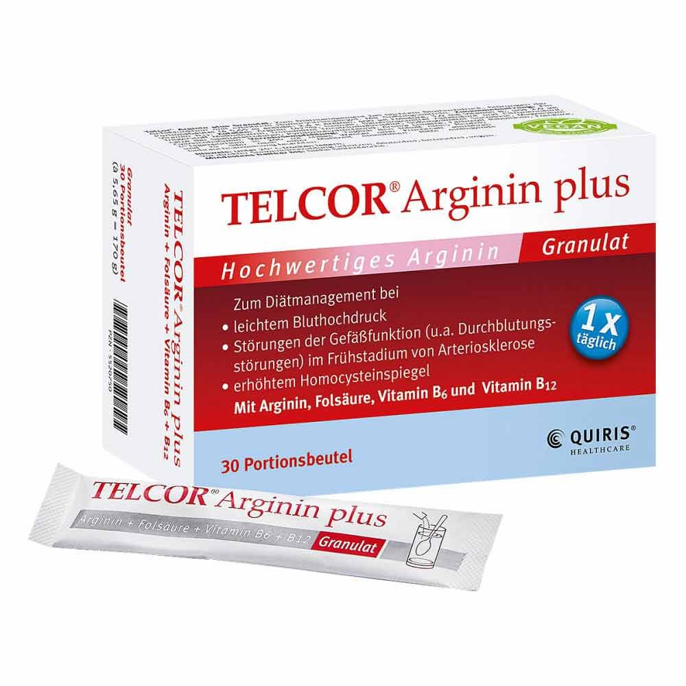 Quiris Healthcare GmbH & Co. KG Telcor Arginin plus Beutel Granulat 05520750
