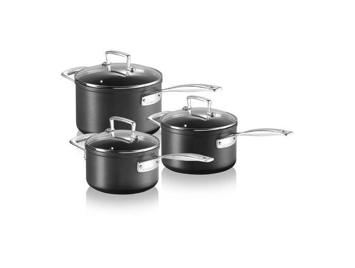 Le Creuset Le Creuset Topfset 3 Teile Black