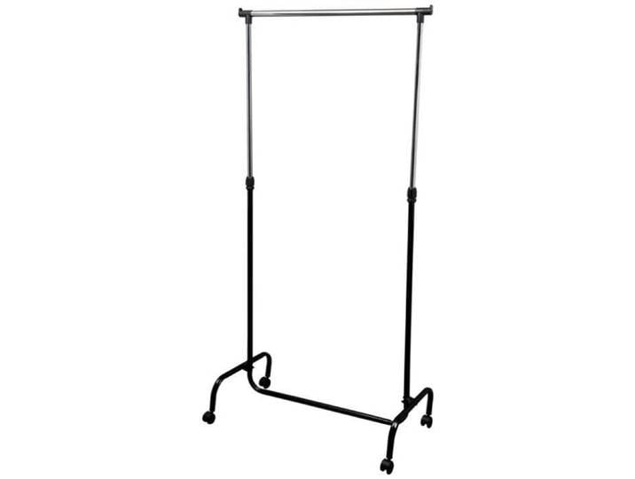 Portant pour vêtements - MHOME - H118-180 cm - Métal - Noir