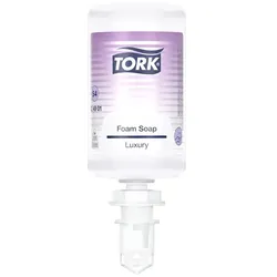Tork 524901 Schaumseife S4 Luxus Schaumseife 1 L mild und hautfreundlich, Kartusche für Tork S4 System