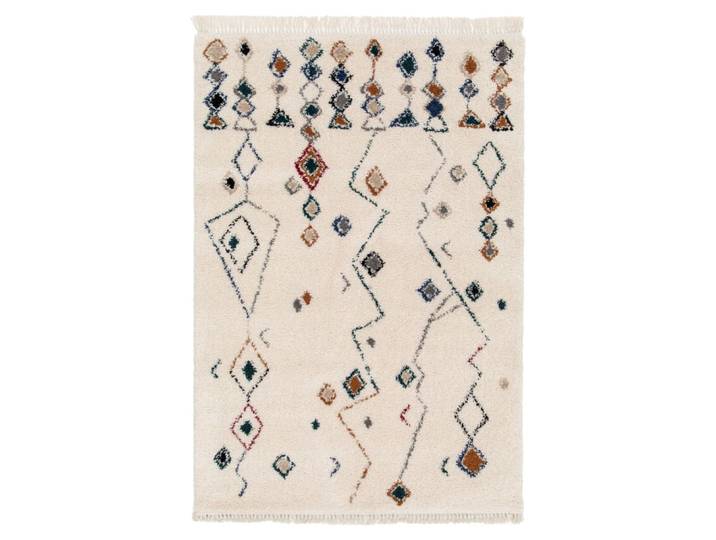 Tapis doux et design style ethnique multicolore 200 x 290 cm