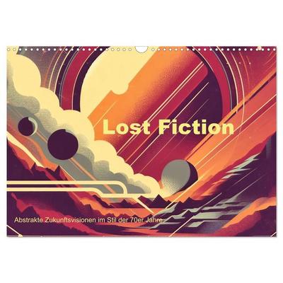Lost Fiction (Wandkalender 2026 DIN A3 quer), CALVENDO Monatskalender