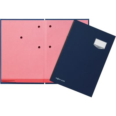 Pagna Unterschriftsmappe de Luxe A4 20 Fächer blau