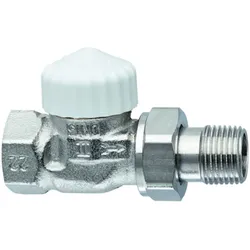 Heimeier V-exact II Thermostat-Ventilunterteil 3452-02.000 Rp 1/2xR 1/2, Durchgang, verkürzt, Messing