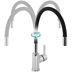 1294175 EHM Spüle chrom-schwarz Lago Multi 2.0
