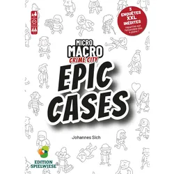 Pegasus Micro Macro Crime City - Epic Cases (Französisch, 1 - 4 Spieler)