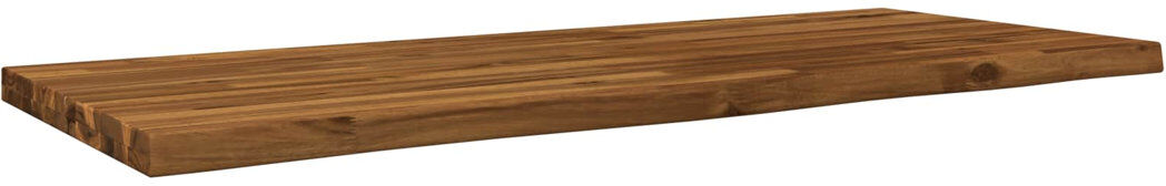 Alpen Home Solid Wood Table Top Natural 3.5cm H x 110cm W x 40cm D