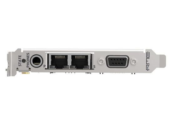RME HDSPe AoX-D, Dante PCI-Express Karte