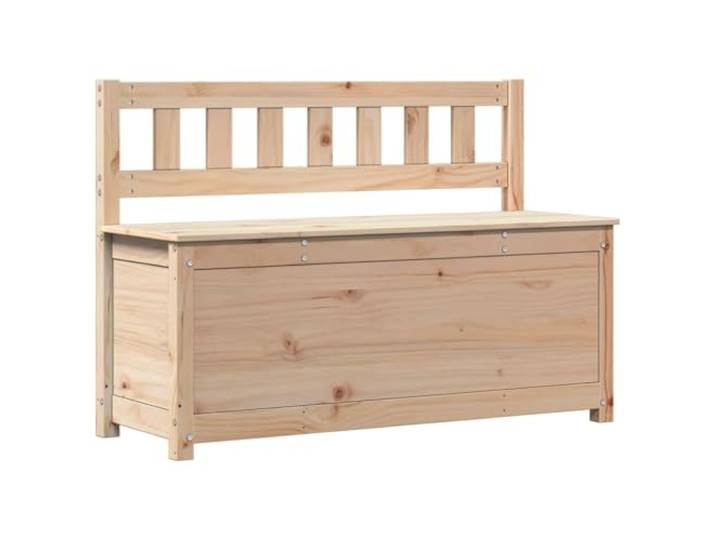vidaXL Sitzbank 110x41x76,5 cm Massivholz Kiefer