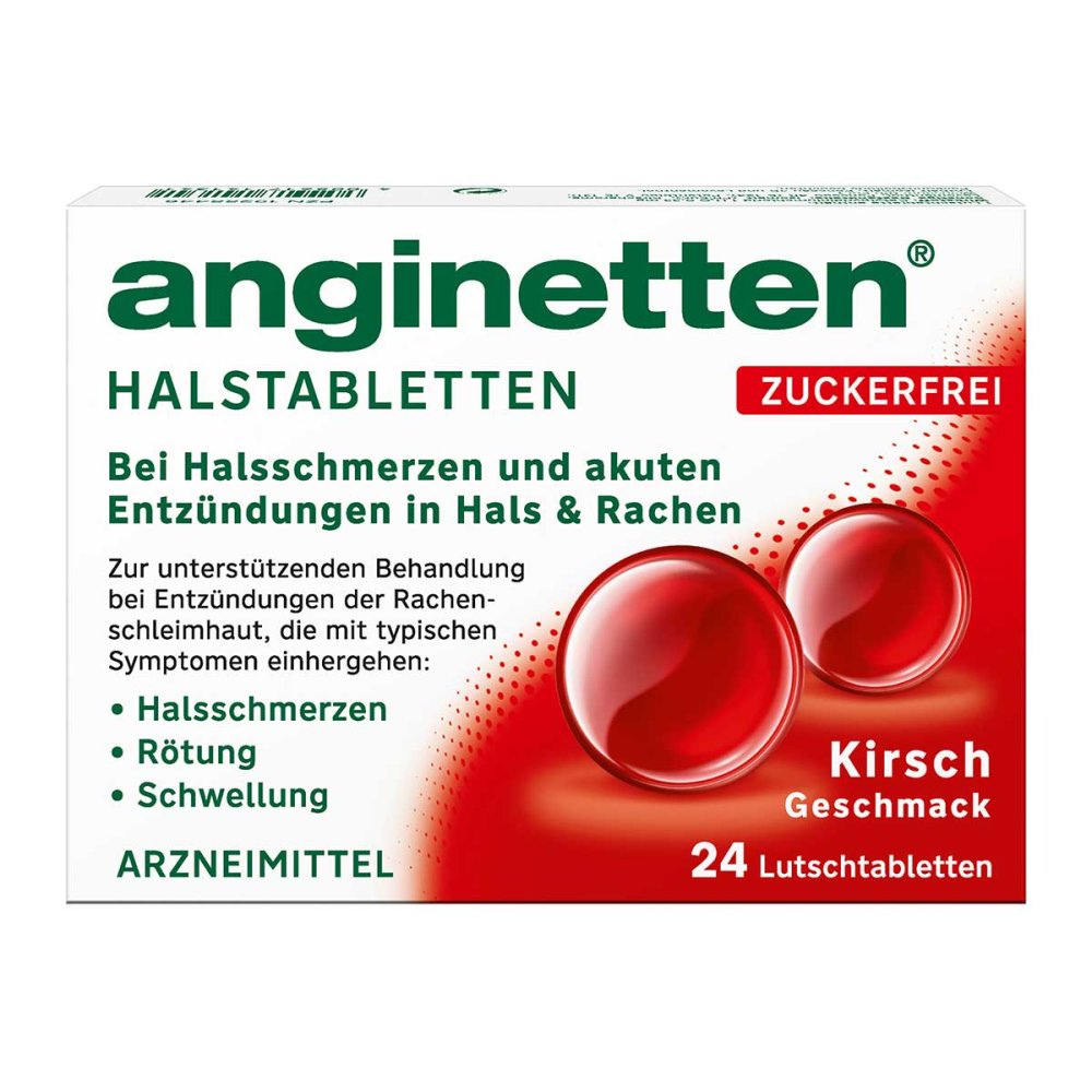 MCM KLOSTERFRAU Vertr. GmbH Anginetten Halstabletten Zuckerfrei Kirsche 19288446