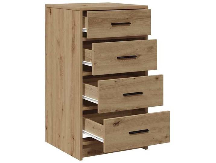 Buffet en chêne artisanal 40x41x75 cm Bois d'ingénierie_2 ans garantie_50905