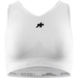 Assos Women's Cropped Tank Skin Layer P1 Baselayer & Sport-BH für Frauen - white series - I