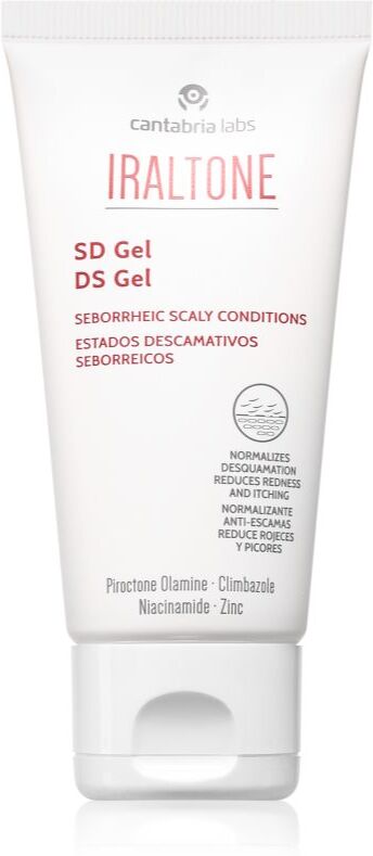IRALTONE SD Gel soin cheveux dermatite séborrhéique et état pelliculaire sévère 50 ml
