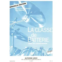 Boursault/Lefevre Classe De Batterie Dans Les Conservatoires/Volume 4, Fachbücher von Lefevre, Boursault