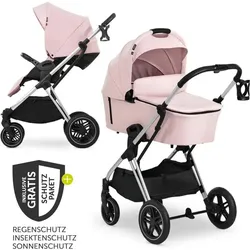 Hauck, Kinderwagen, Kombi-Kinderwagen Vision X Duoset Silver (0 Monate - 4 Jahre)