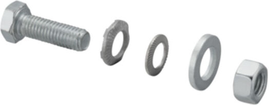 Oventrop Kit de montage Unibox avec égalisation de potentiel, pour armoire encastrée/sur meuble (1401197)