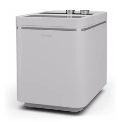 IceCraft Eismaschine   2 Modi   1,3 Liter Kaltwasser   automatische Reinigung   12kg/24h Weiß