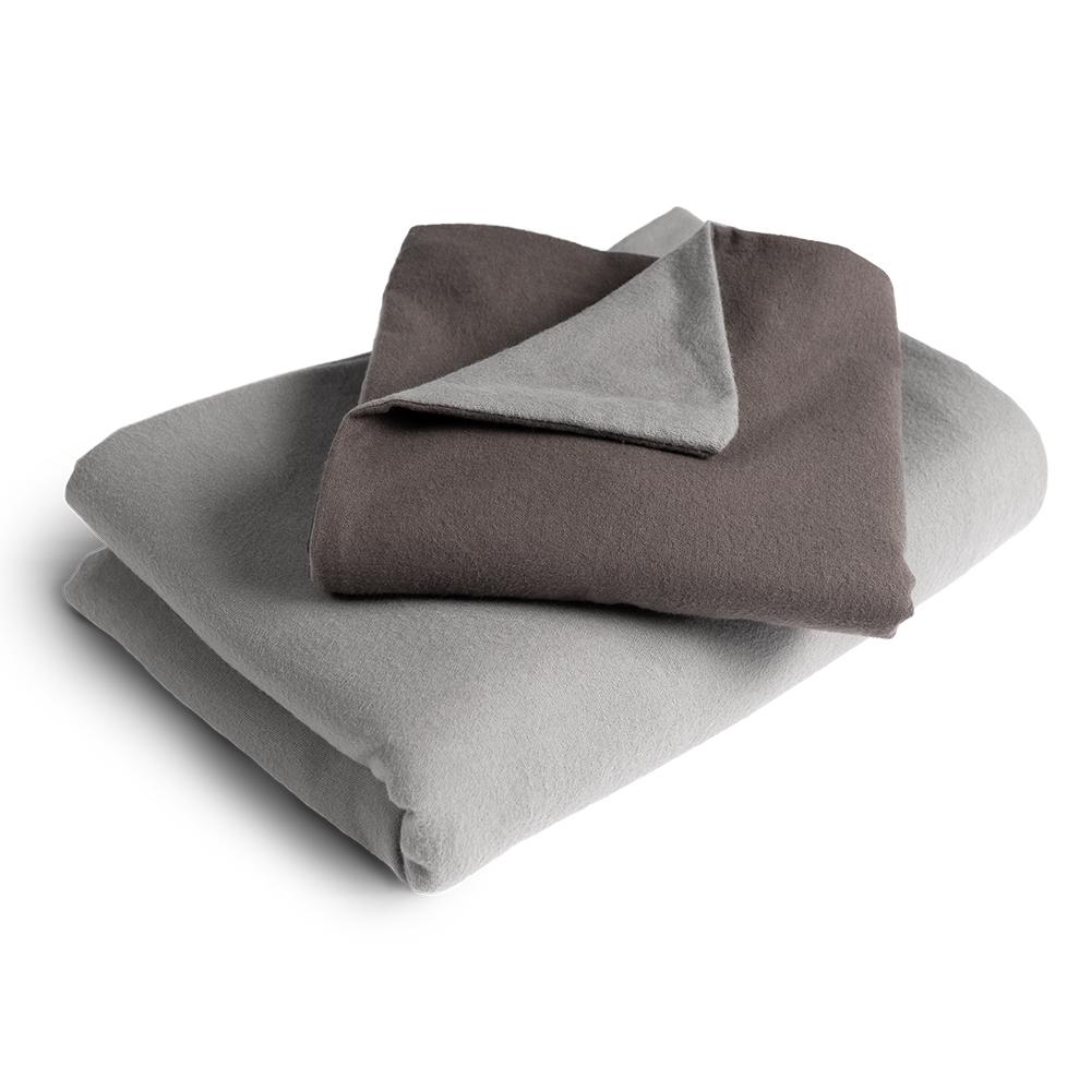 bett1.de BODYGUARD® Flanell-Bettwäsche 135x200 Kopfkissen 40x80
