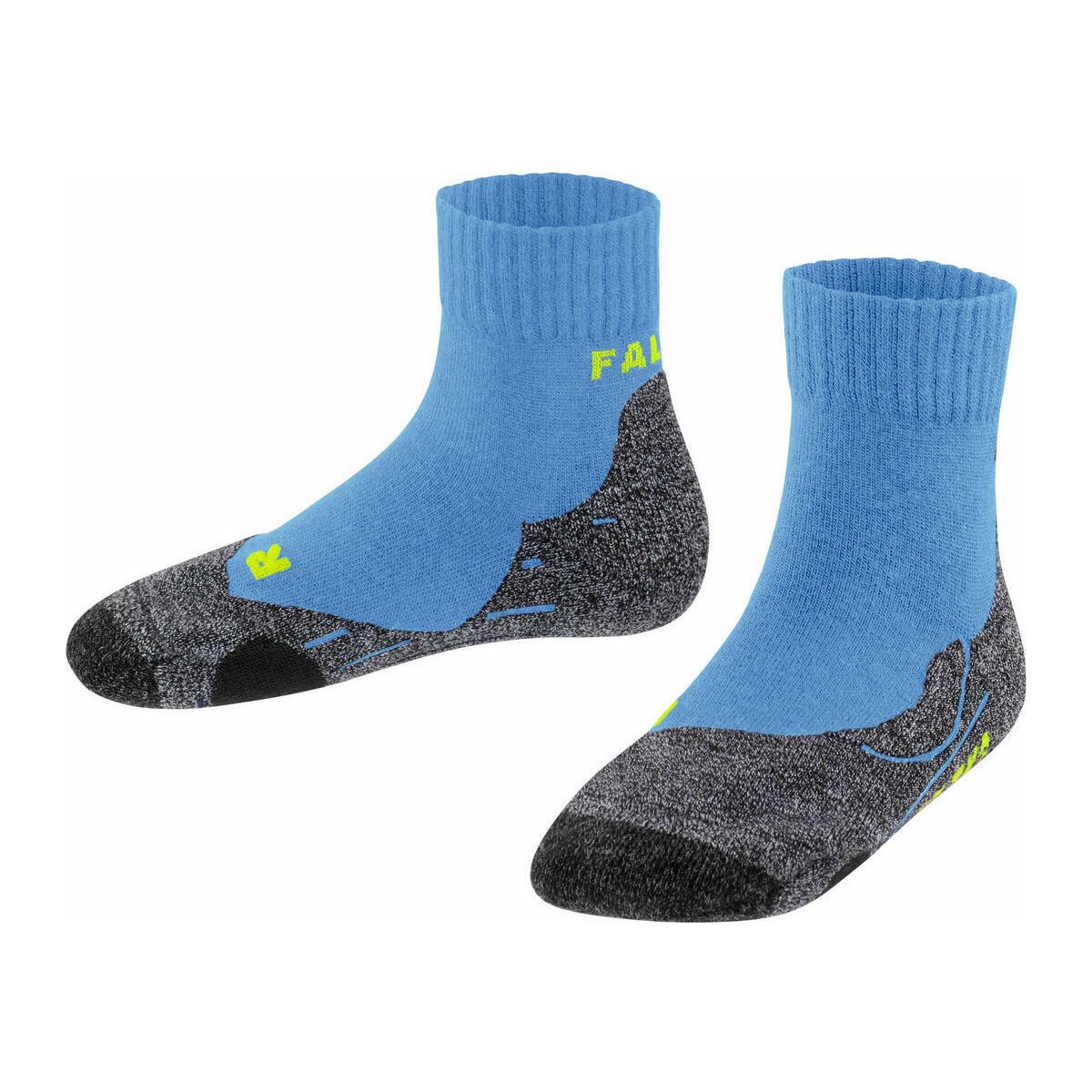 Falke TK2 Short Kinder Trekking Kurzsocken blue note (6545) 23-26 10444-6545-23-26