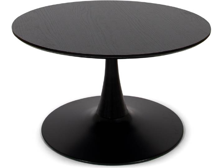 Milton & Oldbrook Table basse Ø 80 cm Prague Noir