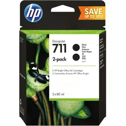 HP, Druckerpatrone, 711xl (BK)