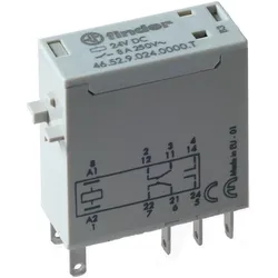 Finder Relay 8A DPDT 24vdc, Relais