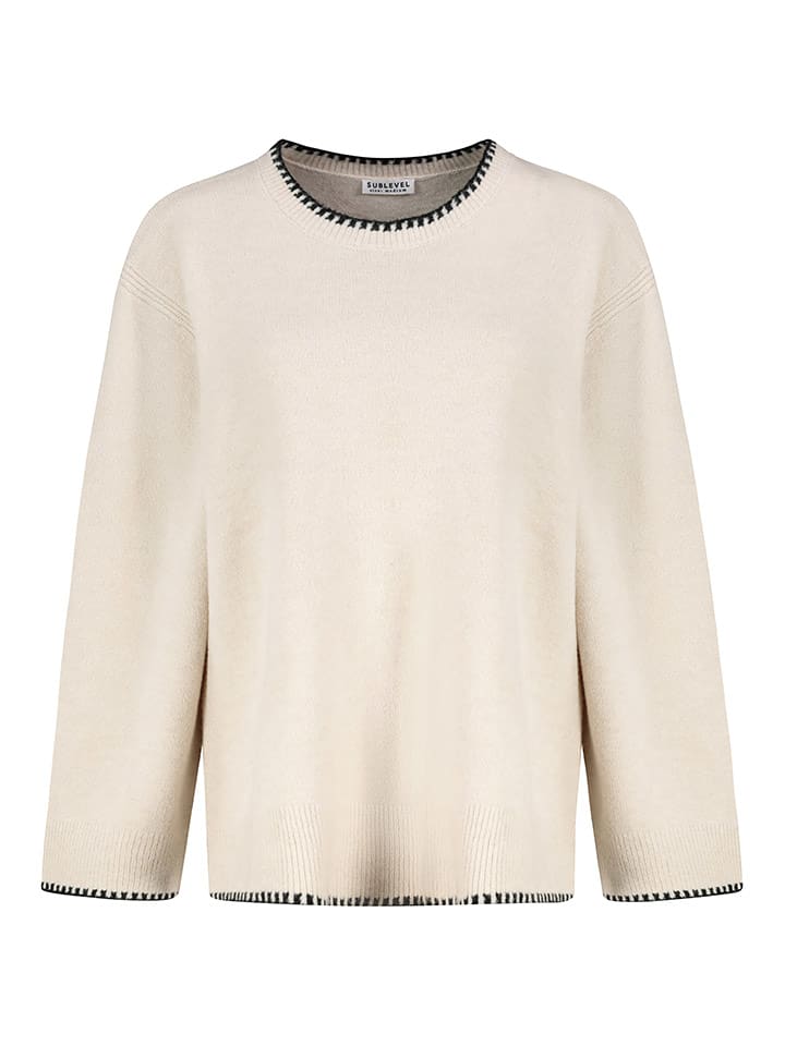 Sublevel Pullover in Creme - M