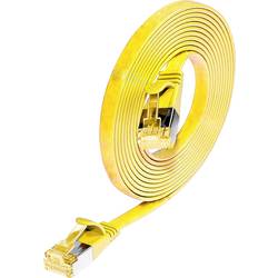 Wirewin 9120042366825 RJ45 Patchkabel CAT 6a U/FTP 0.50 m Gelb 1 St.