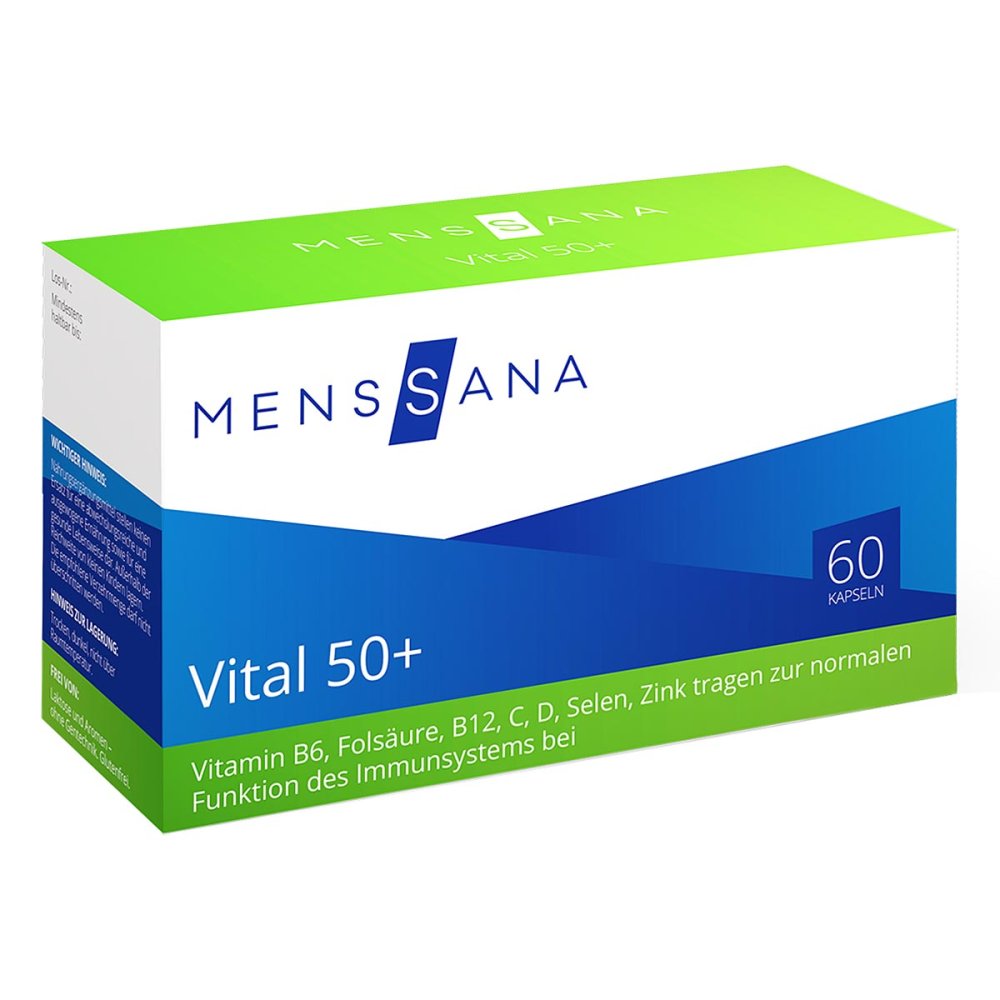MensSana AG Vital 50+ MensSana Kapseln 09339697
