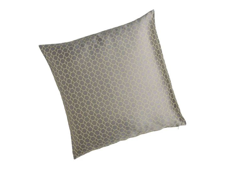 Zierkissen Enzo, Johann Jakob, messing/grau, Polyester