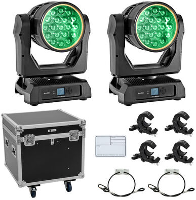 Eurolite LED IP TMH-W285 Hypno Tourpack noir