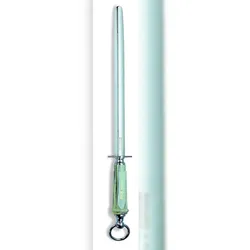 F. Dick DICK Wetzstahl 30 cm Superfeinzug / DICKORON MICRO elfenbein, VPE: 1
