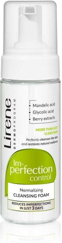 Lirene Im-perfection Control Cleansing Foam foam cleanser for oily and problem skin 150 ml